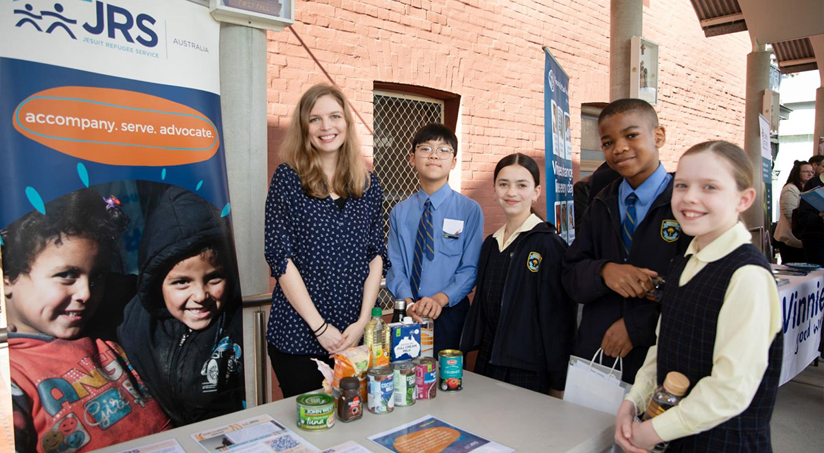 Jesuit Refugee Service stall